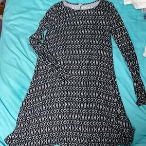 3/$35 Old Navy knit jersey swing dress long sleeve